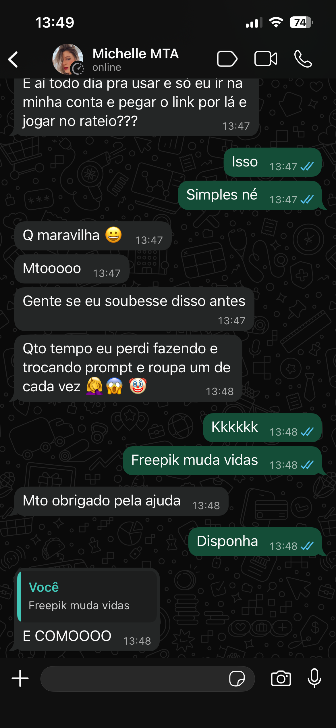 Depoimento de membro da Comunidade MTA